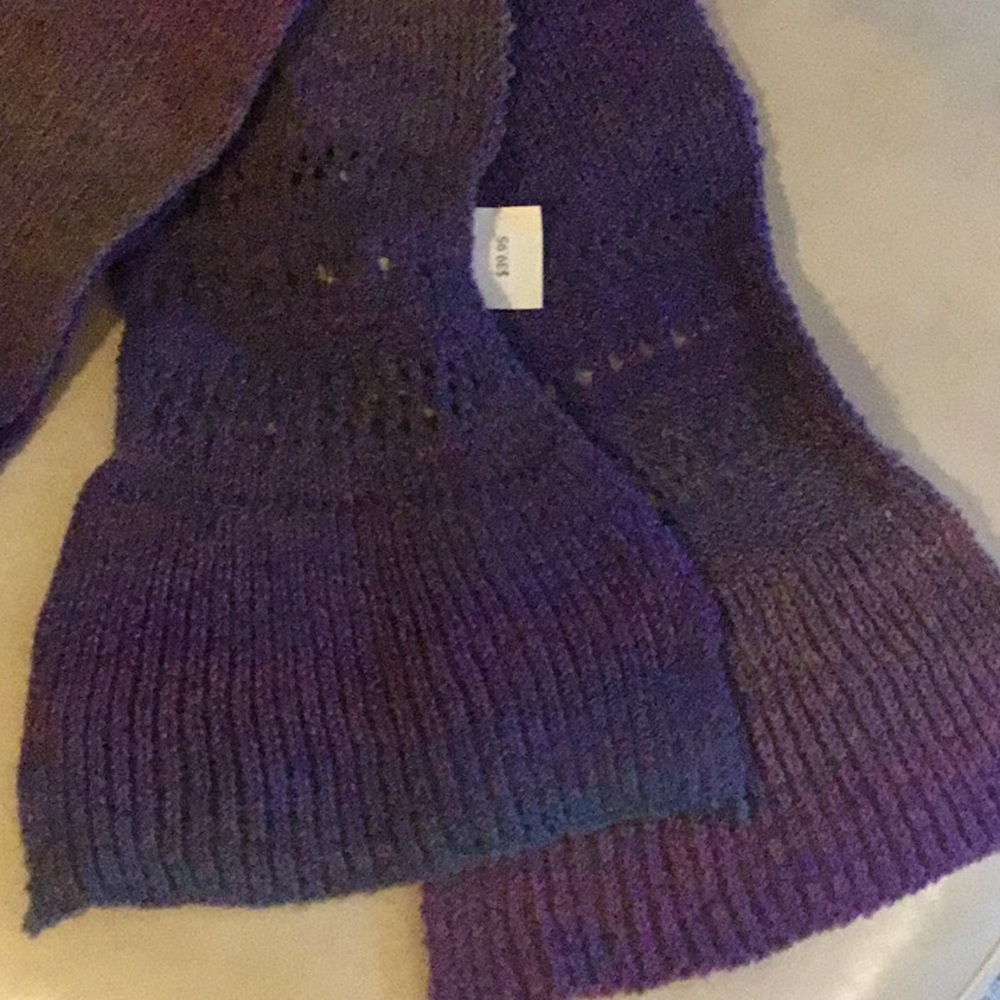 Coldwater Creek Ombré Scarf Purple Tone